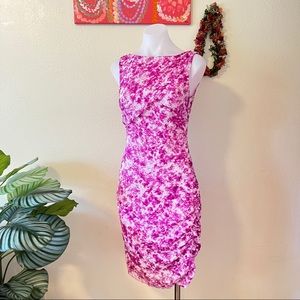 Ann Taylor Pink Draped Dress